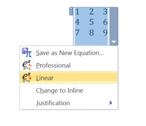 Screen shot of Microsoft Word 2010 graphical interface.